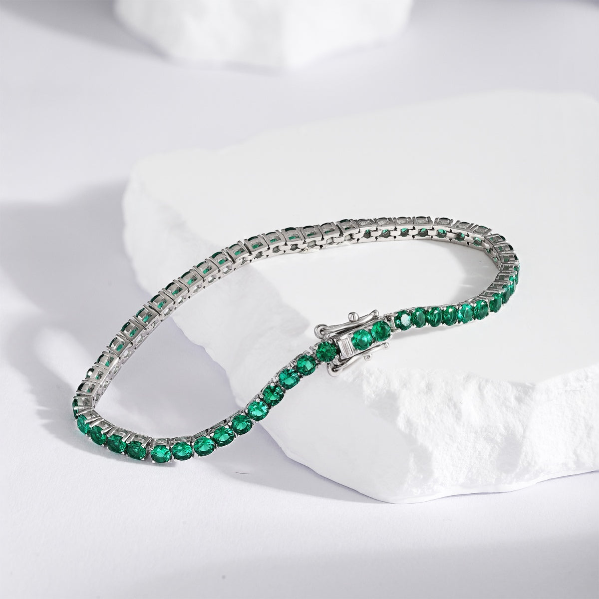 [ORA ]Radiant Colorful Round Cut Party Bracelet