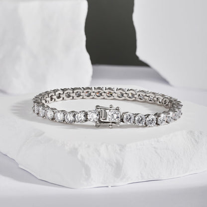 [ORA ]Ornate Sparkling Round Cut Wedding Bracelet
