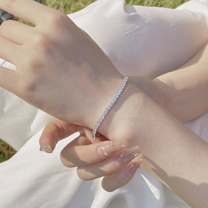 [ORA ]Radiant Colorful Round Cut Party Bracelet