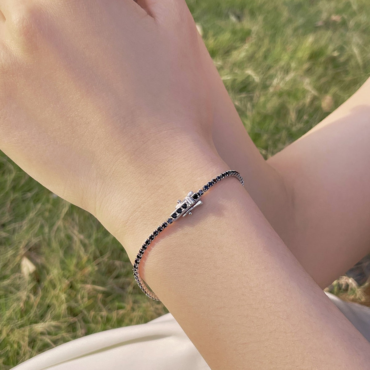 [ORA ]Radiant Colorful Round Cut Party Bracelet