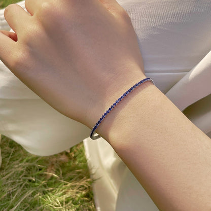 [ORA ]Radiant Colorful Round Cut Party Bracelet