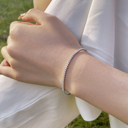 [ORA ]Radiant Colorful Round Cut Party Bracelet