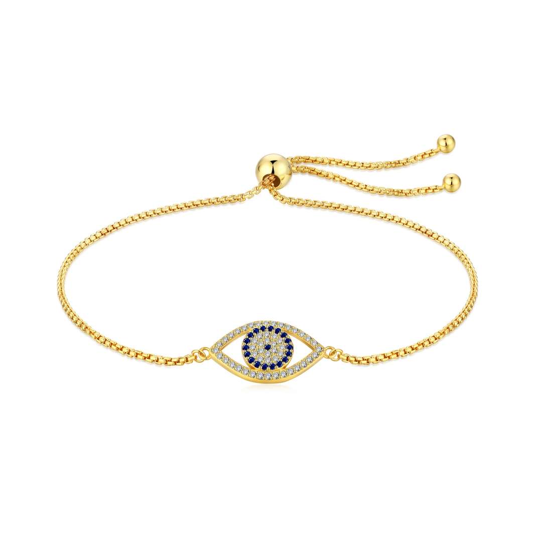 [ORA ]Dazzling Eye Shape Necklace