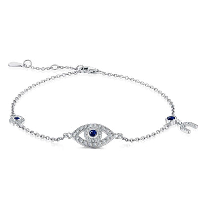 [ORA ]Dainty Eye Shape Necklace