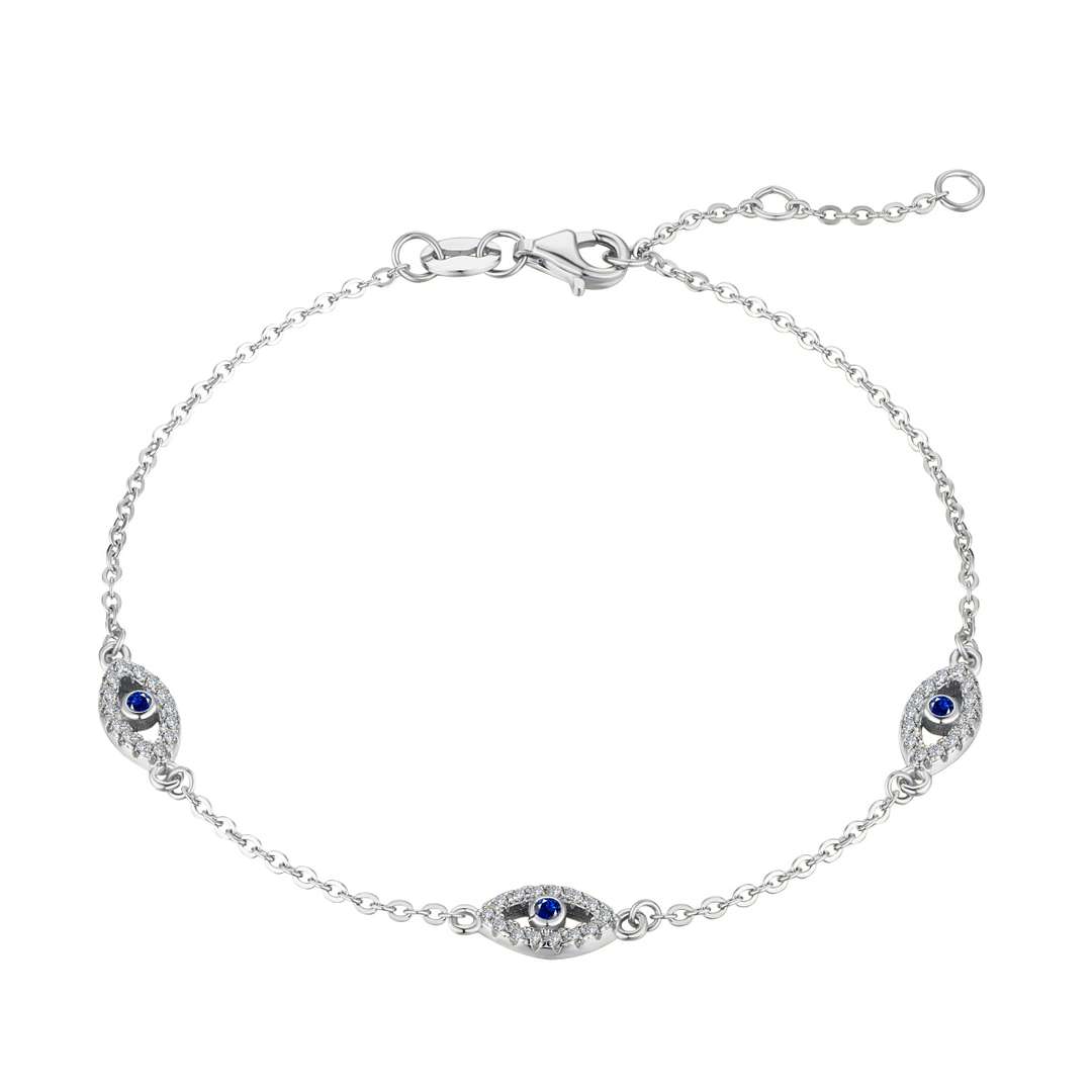 [ORA]Evil Eye Shape Pendent Necklace