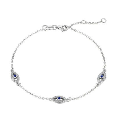 [ORA]Evil Eye Shape Pendent Necklace