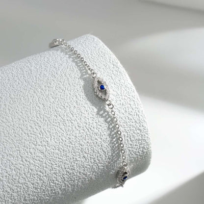 [ORA]Evil Eye Shape Pendent Necklace