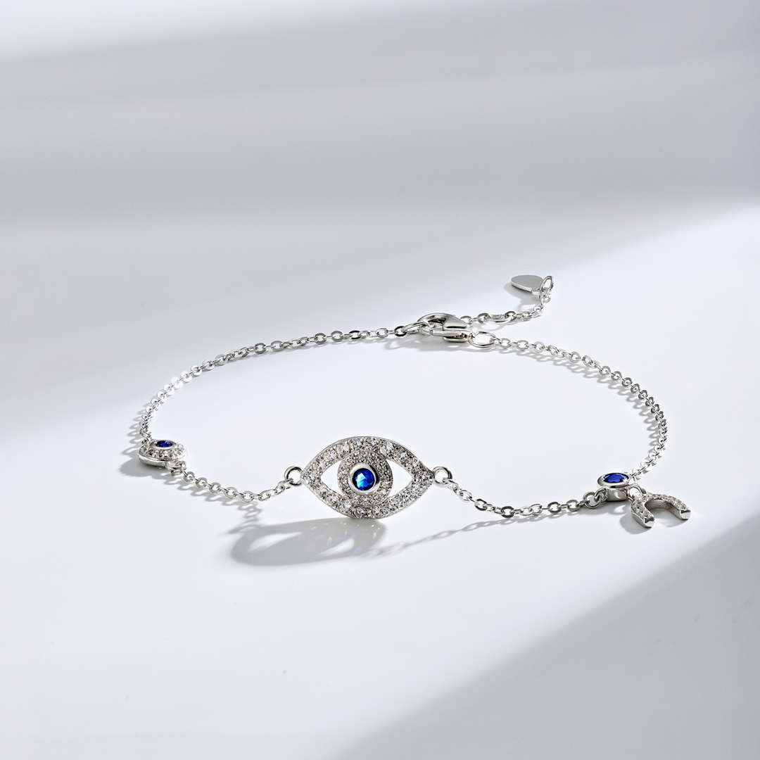 [ORA ]Dainty Eye Shape Necklace