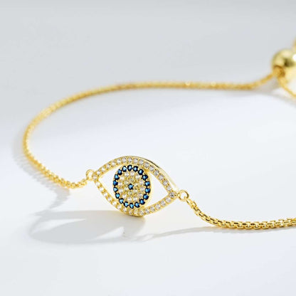 [ORA ]Dazzling Eye Shape Necklace