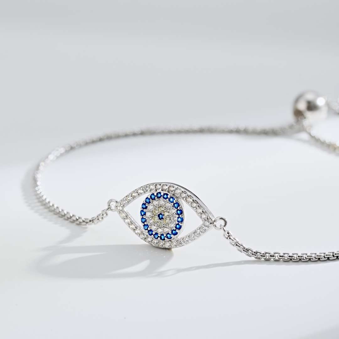 [ORA ]Dazzling Eye Shape Necklace