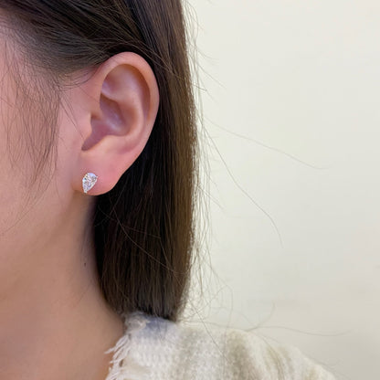 [ORA ]Ornate Water Drop Shape Earrings