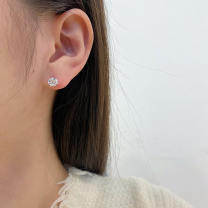 [ORA ]Dainty Round Shape Earrings