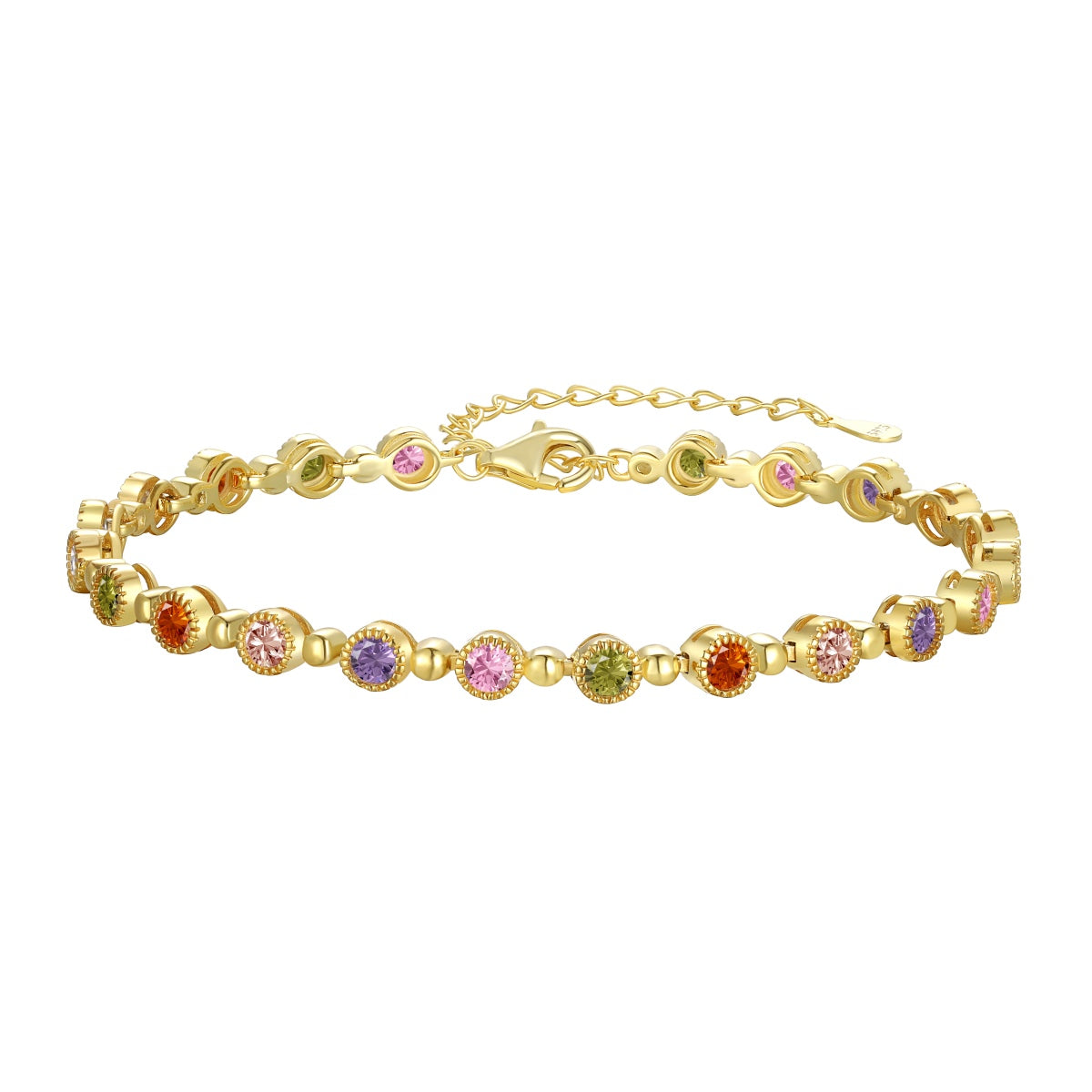 [ORA ]Sparkling Exquisite Round Cut Party Bracelet