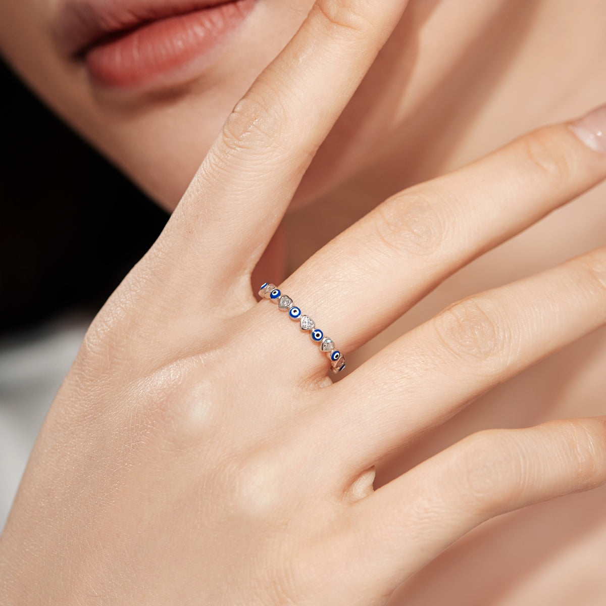 [ORA] ラディアント カラフル ラウンドシェイプ デイリーリング