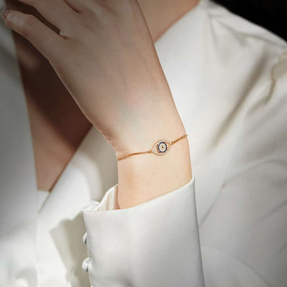 [ORA ]Dazzling Eye Shape Necklace