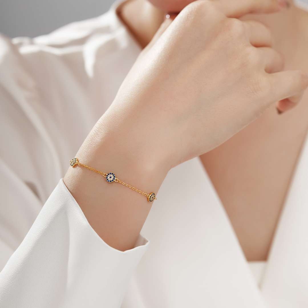 [ORA ]Delicate Round Shape Pendent Necklace