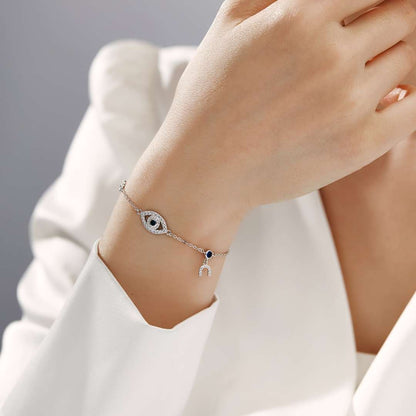 [ORA ]Dainty Eye Shape Necklace