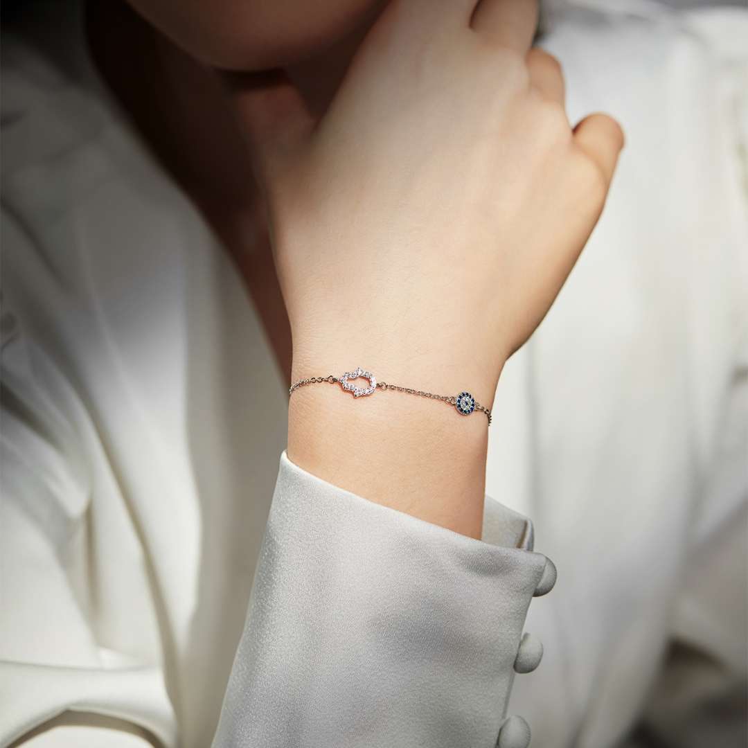 [ORA ]Gost Shape & Round Shape Necklace