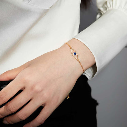 [ORA ]Devil's Eye Hollow Design Bracelet