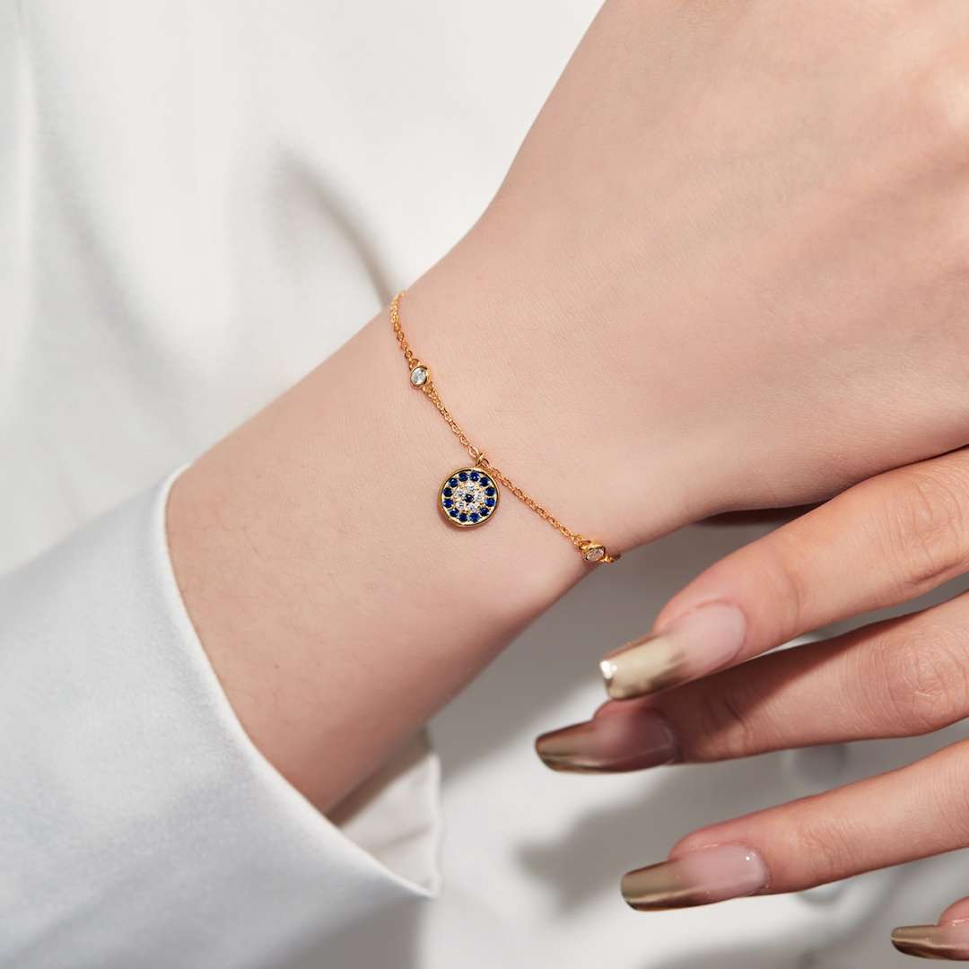 [ORA ]Devil's Eye Round Shape Bracelet