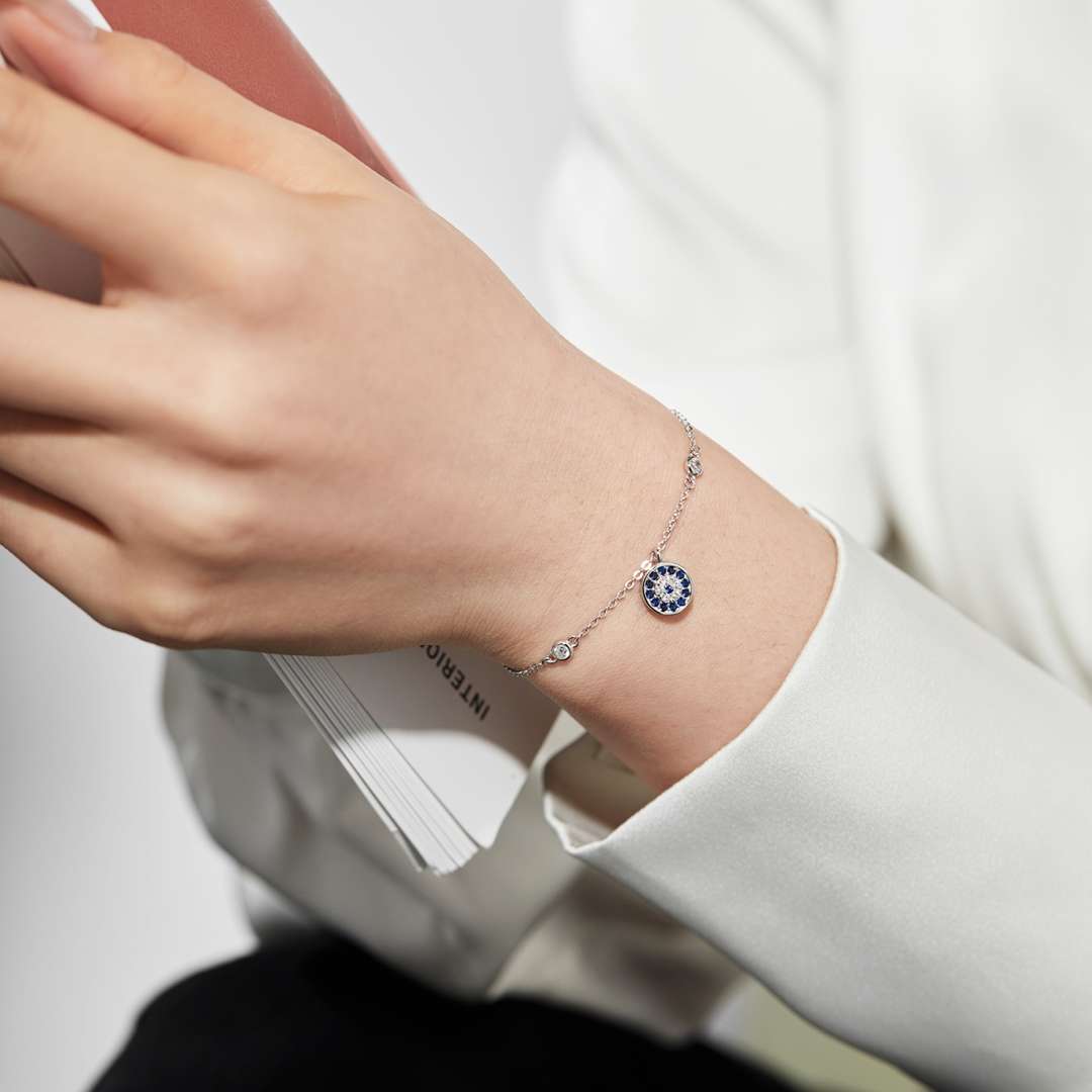[ORA ]Devil's Eye Round Shape Bracelet