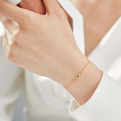 [ORA]Evil Eye Shape Necklace