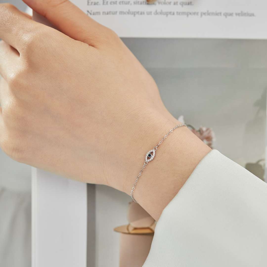 [ORA ]Evil Eye Shape Necklace