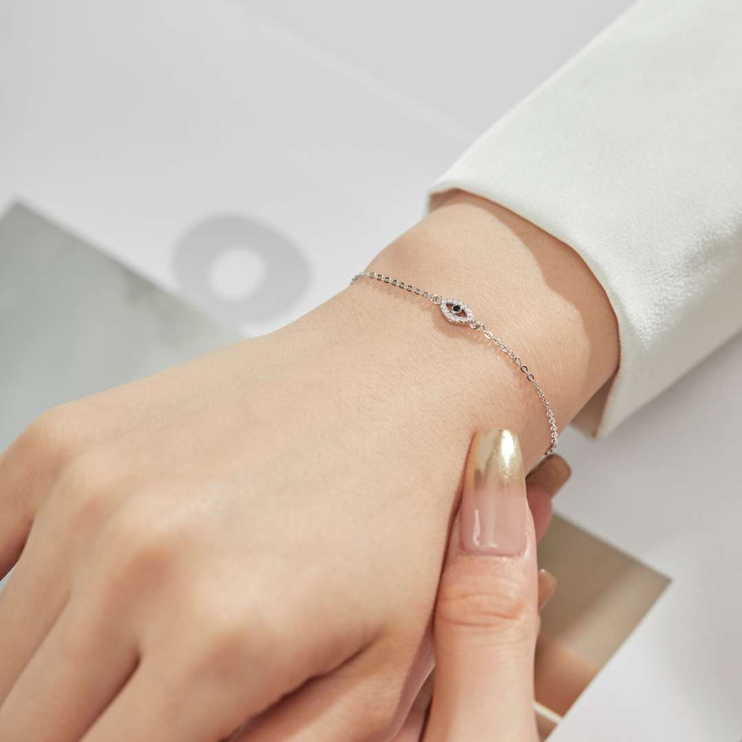 [ORA]Evil Eye Shape Necklace