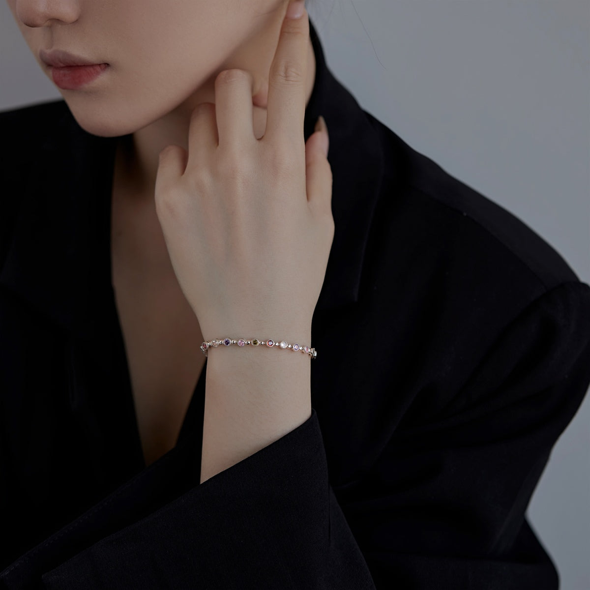 [ORA ]Sparkling Exquisite Round Cut Party Bracelet
