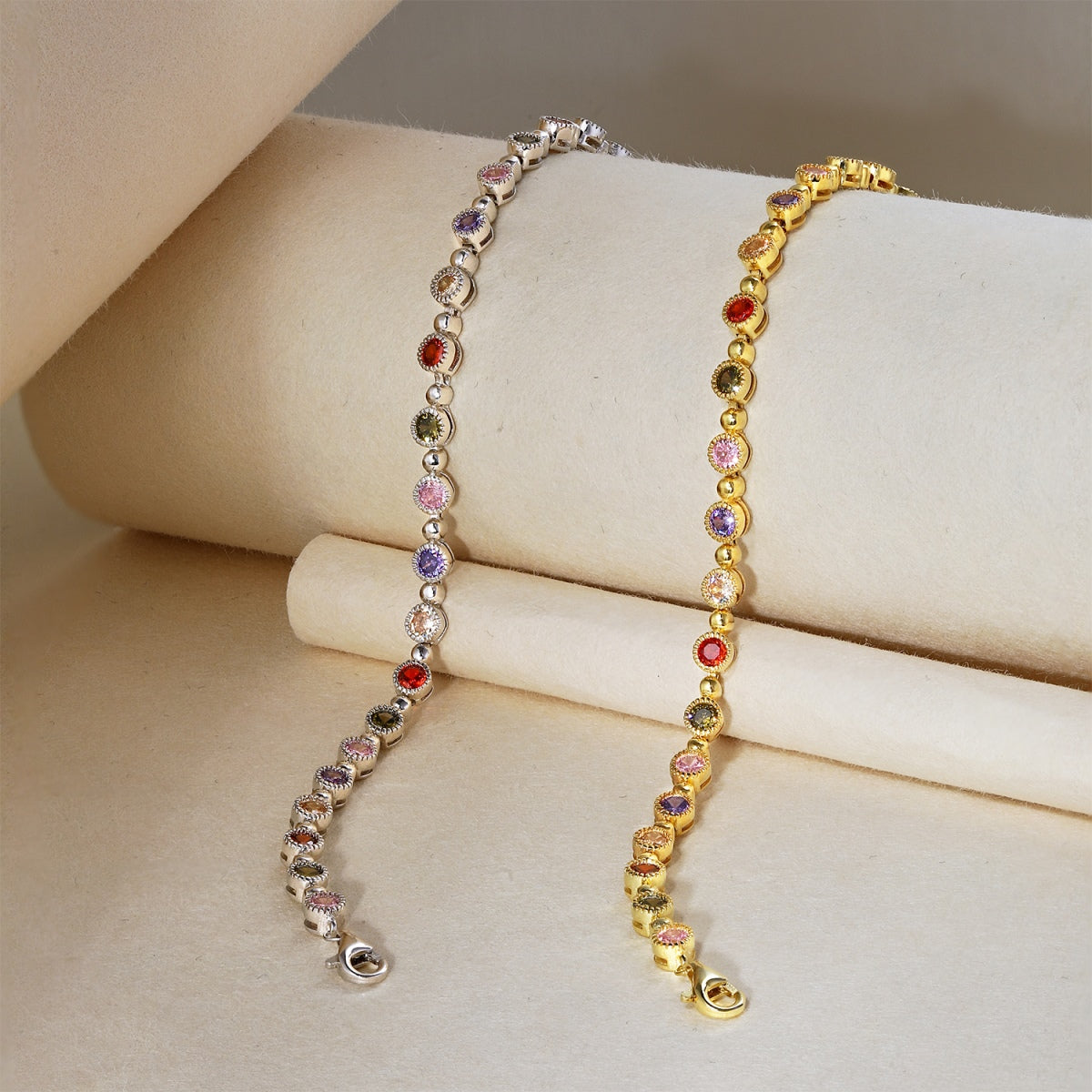 [ORA ]Sparkling Exquisite Round Cut Party Bracelet