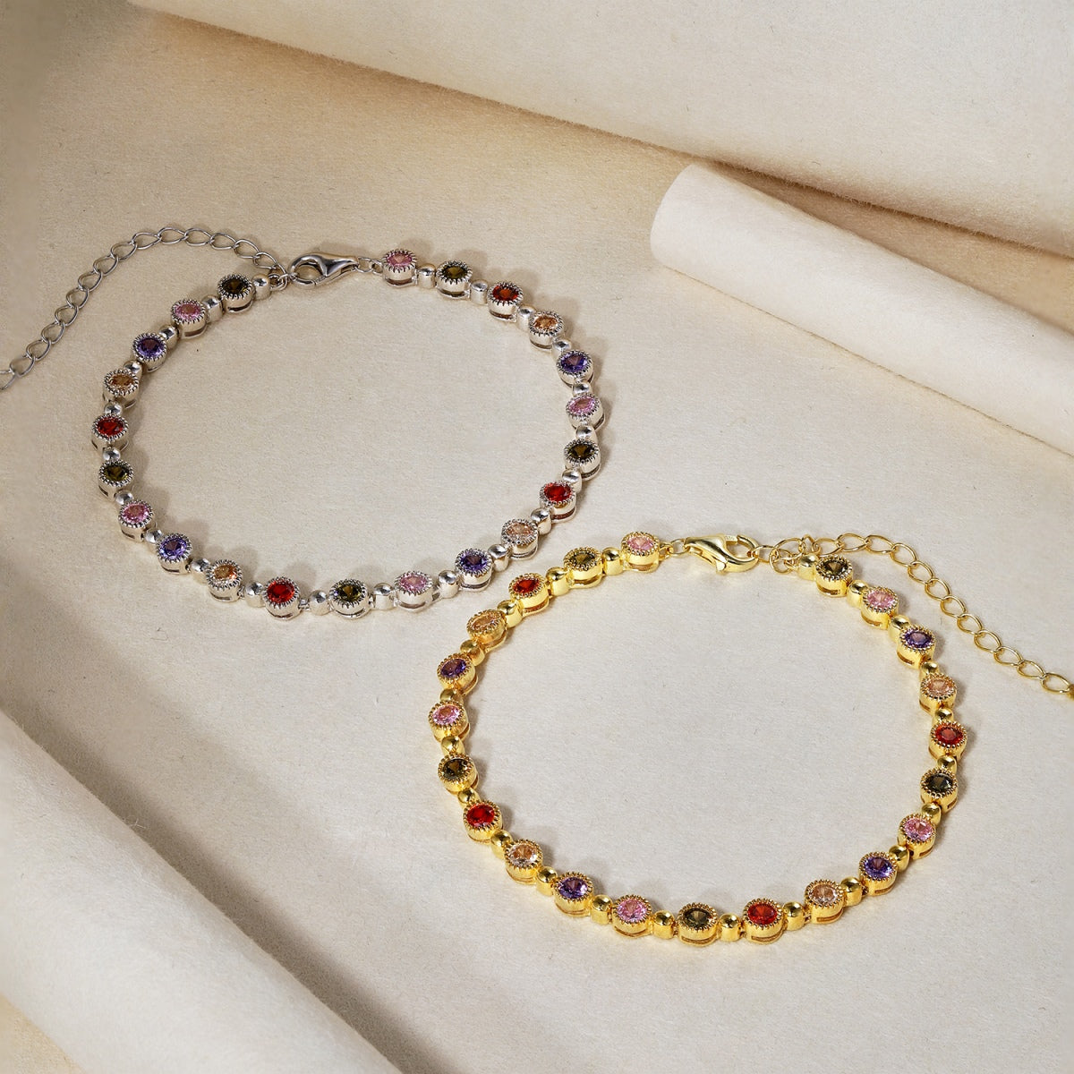 [ORA ]Sparkling Exquisite Round Cut Party Bracelet