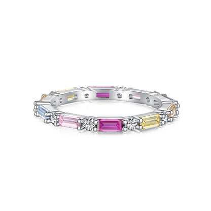 [ORA ]Lively In Shades Elegant Radiant Cut Daily Ring