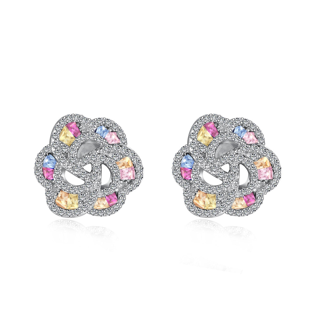 [ORA ]Exquisite Flower Shape Daily Earrings