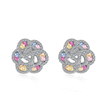 [ORA]Exquisite Flower Shape Daily Earrings