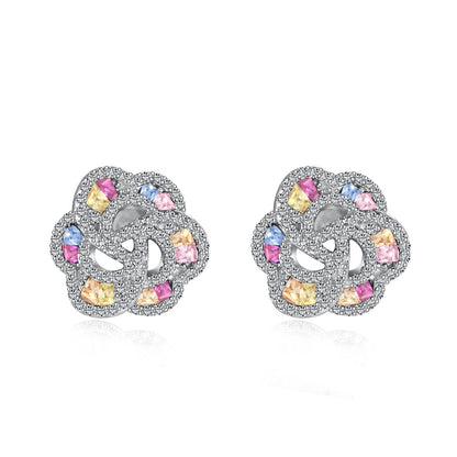 [ORA ]Exquisite Flower Shape Daily Earrings