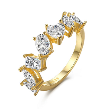 [ORA]Delicate Multi Cut Ring
