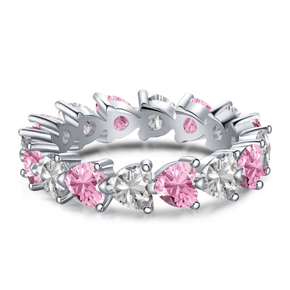 [ORA ]0.25 Carat Radiant Romance Heart Cut Lover Ring