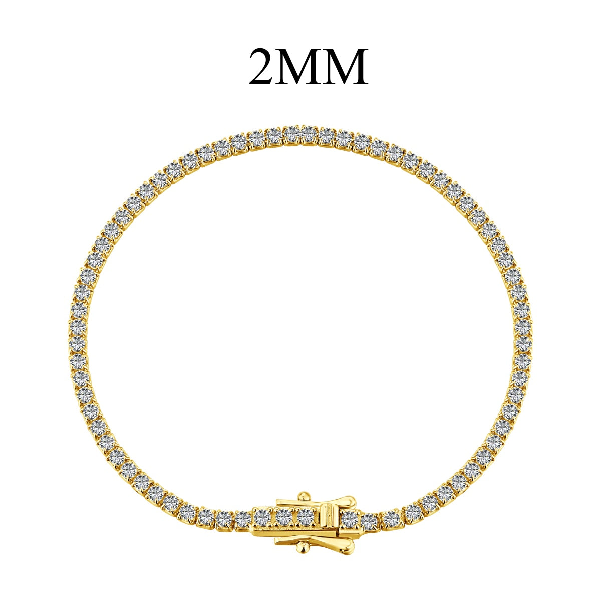 [ORA ]Radiant Colorful Round Cut Party Bracelet