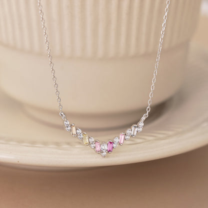 [ORA ]Dazzling Rainbow Necklace