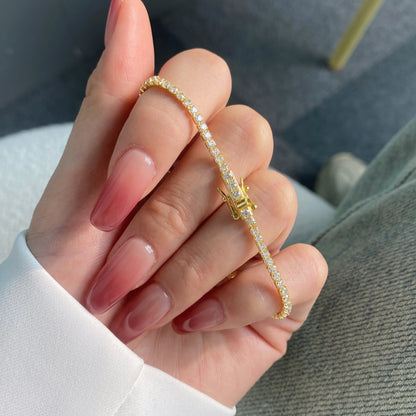 [ORA ]Radiant Colorful Round Cut Party Bracelet