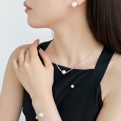 [ORA ]Delicate Pearl Earrings
