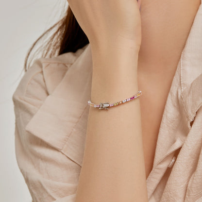 [ORA ]Delicate Romantic Heart Shape Lover Bracelet