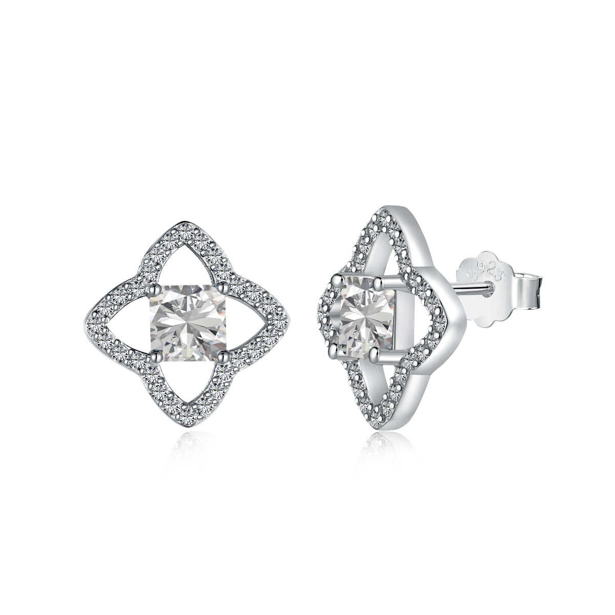 [ORA]Elegant Star Shape Princess Cut Daily Earrings