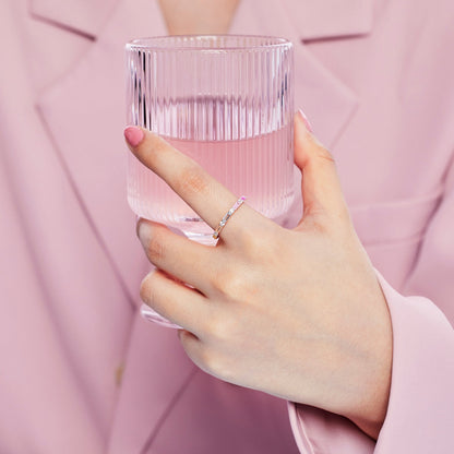 [ORA ]Lively In Shades Elegant Radiant Cut Daily Ring