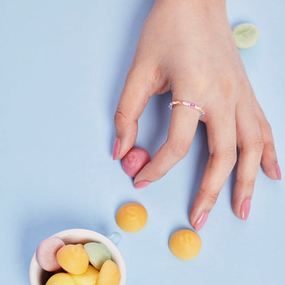 [ORA ]Lively In Shades Elegant Radiant Cut Daily Ring