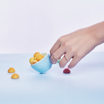 [ORA ]Lively In Shades Elegant Radiant Cut Daily Ring