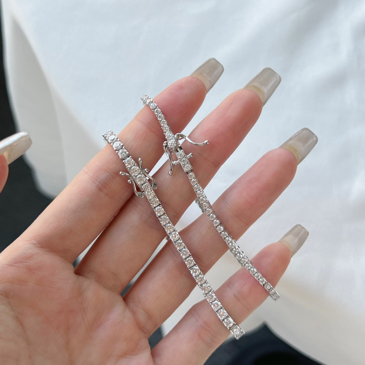 [ORA ]Dazzling Exquisite Round Cut Daily Bracelet