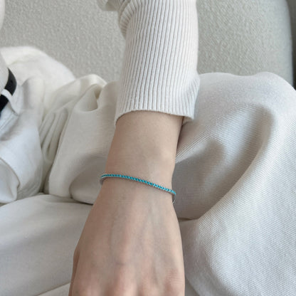[ORA ]Dazzling Exquisite Round Cut Daily Bracelet