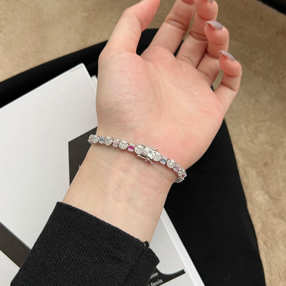 [ORA ]Dazzling Radiant Multi Cut Daily Bracelet