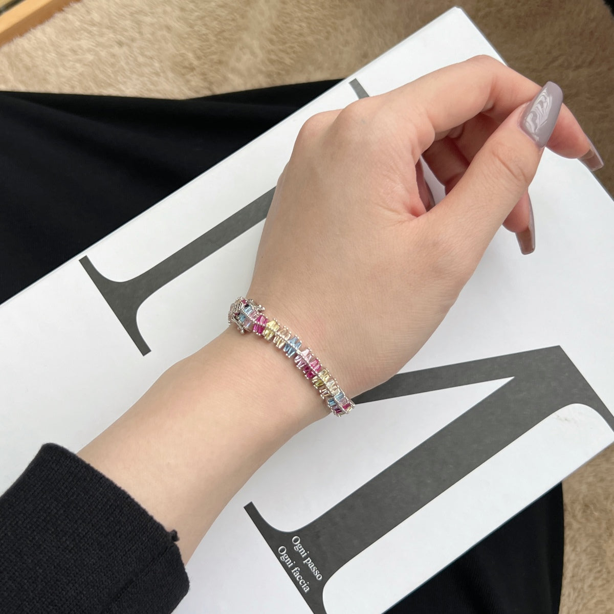 [ORA ]Sparkling Exquisite Multi Cut Party Bracelet
